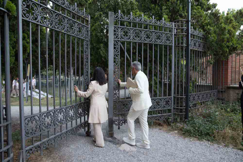 Il Paradiso negli occhi di Riccardo. Foto Silvia Lelli