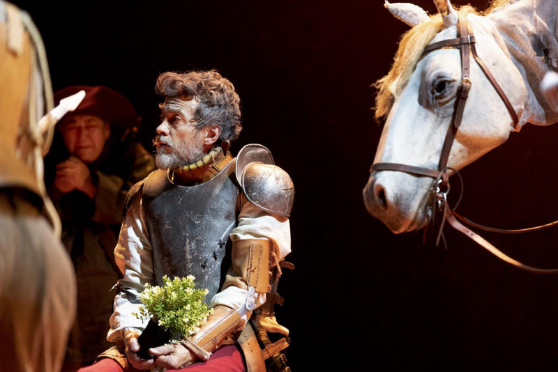 Alessio Bono in &quot;Don Chisciotte&quot;, regia Roberto Aldorasi, Alessio Boni, Marcello Prayer. Foto Gianmarco Chieregato