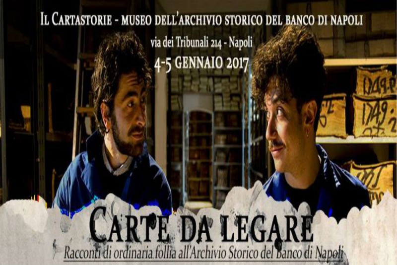 &quot;Carte da legare – Racconti di Ordinaria Follia&quot; regia Andrea Cioffi e Franco Nappi