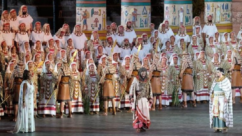  &quot;Aida&quot;, regia Gianfranco de Bosio. Foto Ennevi/Fondazione Arena di Verona