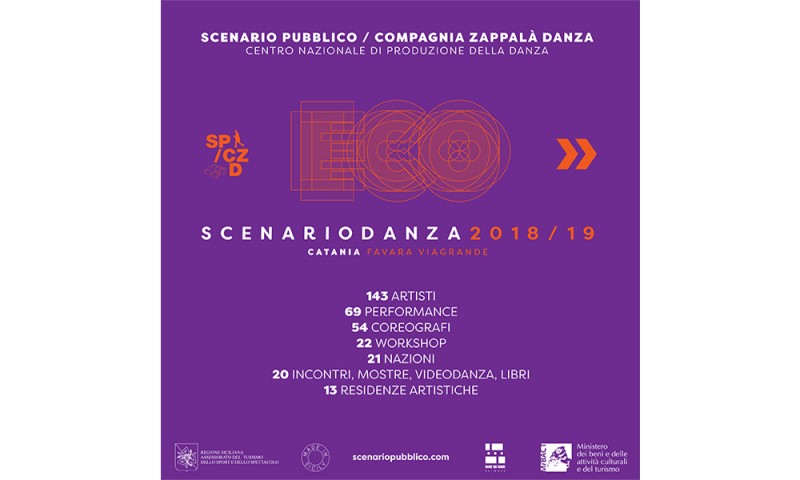 (((ECO))) SCENARIO DANZA 2018/19 - La stagione del Centro di Produzione Nazionale della Danza Scenario Pubblico