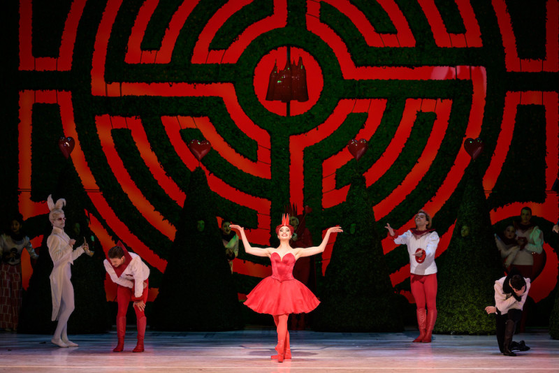 Maria Chiara Bono  in &quot;Alice’s Adventures in Wonderland&quot;, coreografia Christopher Wheeldon. Foto Serghei Gherciu