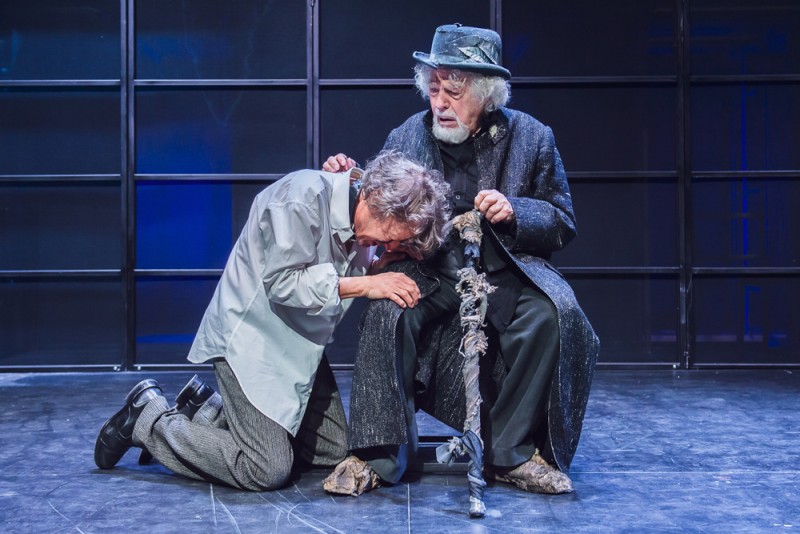 Glauco Mauri e Roberto Sturno in &quot;Re Lear&quot;, regia Andrea Baracco. Foto Filippo Manzini