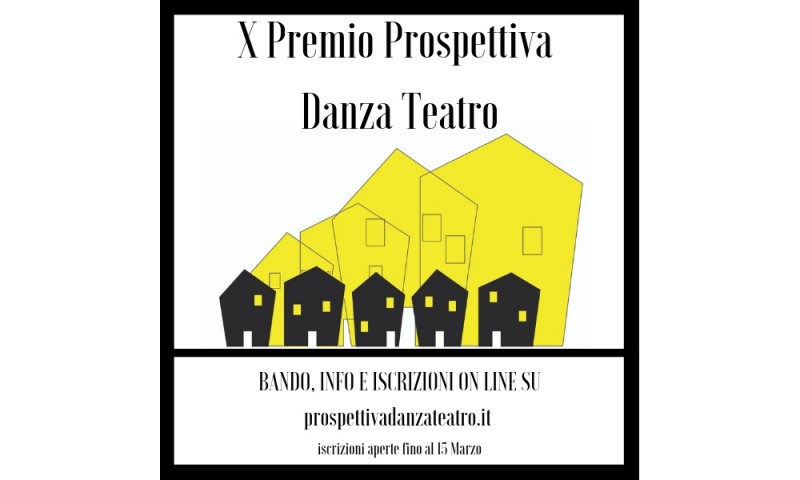 PADOVA - PREMIO PROSPETTIVA DANZA TEATRO 2019 X EDIZIONE: Termine per l&#039;iscrizione il 15 marzo 2019