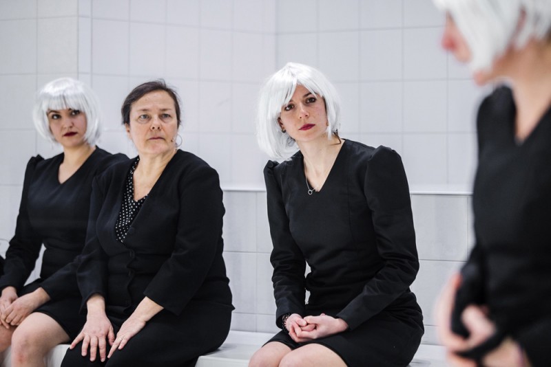 &quot;La casa di Bernarda Alba&quot;, regia, Leonardo Lidi. Foto Luigi De Palma