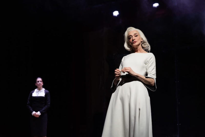 Drusilla Foer in &quot;Venere nemica&quot;, regia Dimitri Milopulos. Foto Serena Gallorini