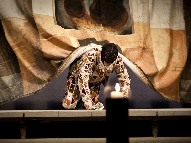 &quot;Arlecchino servitore di due padroni&quot;, regia Giorgio Strehler. Foto Masiar Pasquali