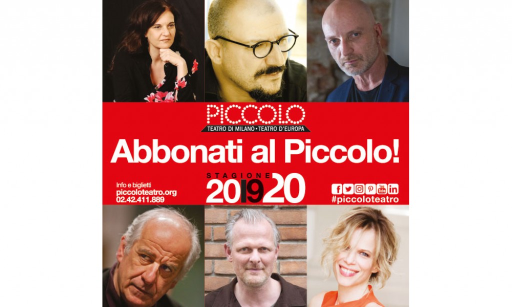 PICCOLO TEATRO - STAGIONE 2019/20