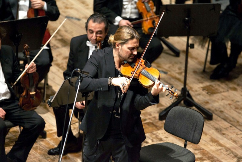 David Garrett e l&#039;Orchestra del Teatro Carlo Felice