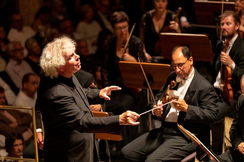 Simon Rattle e la London Symphony Orchestra