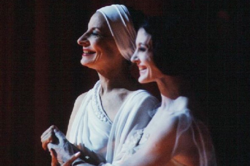 Alicia Alonso e Carla Fracci