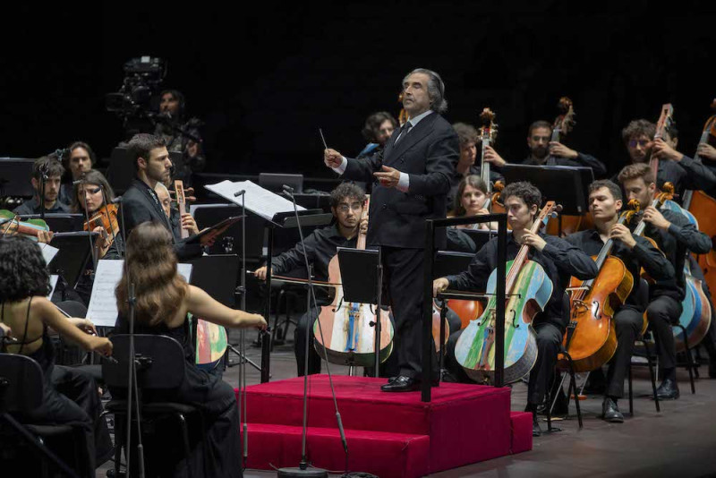 “Le vie dell&#039;amicizia”, direttore Riccardo Muti. Foto Marco Borelli