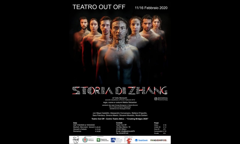 STORIA DI ZHANG di Tullio Moreschi, regia Mattia Sebastian - TEATRO OUT OFF_ 11/16 FEBBRAIO, 2020