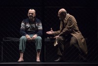 Sergio Leone e Paolo Pierobon in "Fine pena: ora", regia Mauro Avogadro. Foto Masiar Pasquali