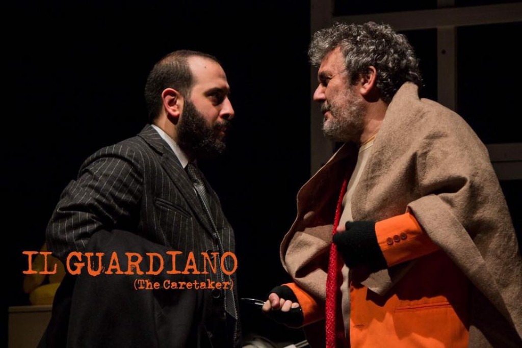 Francesco Natoli e Antonio Alveario in &quot;Il guardiano&quot;,  regia Roberto Bonaventura