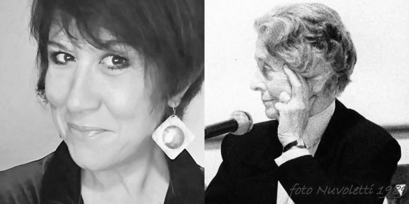 Valeria Patera e Rita Levi-Montalcino