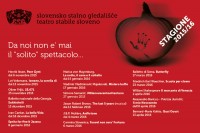 TEATRO STABILE SLOVENO : Stagione 2015_2016