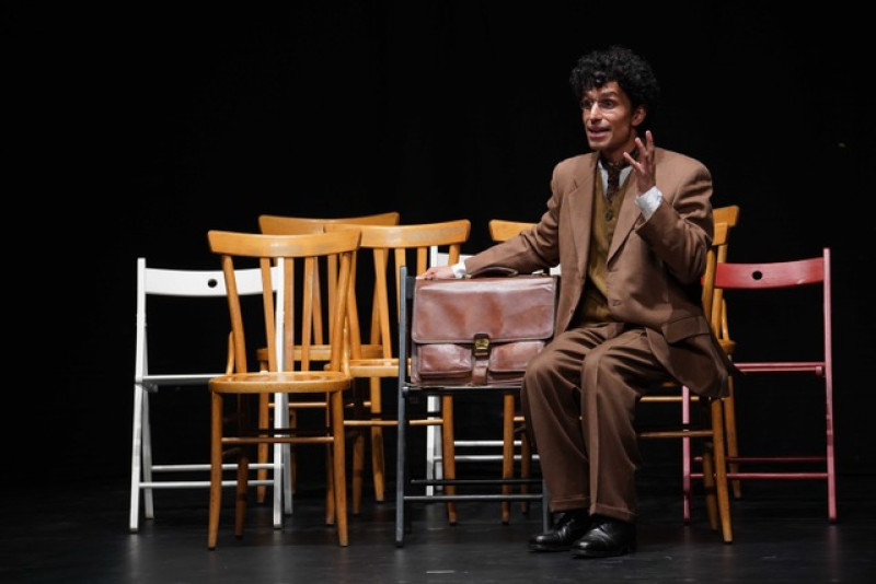 Mauro Lamantia in “Gramsci Gay”, regia Matteo Gatta. Foto Angelo Maggio