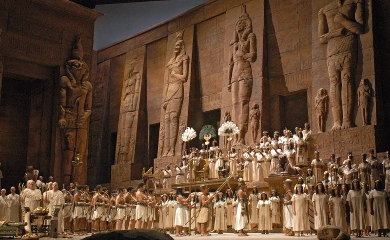 &quot;Aida&quot;, regia Sonja Frisell. Foto The Metropolitan Opera - Marti Sohl