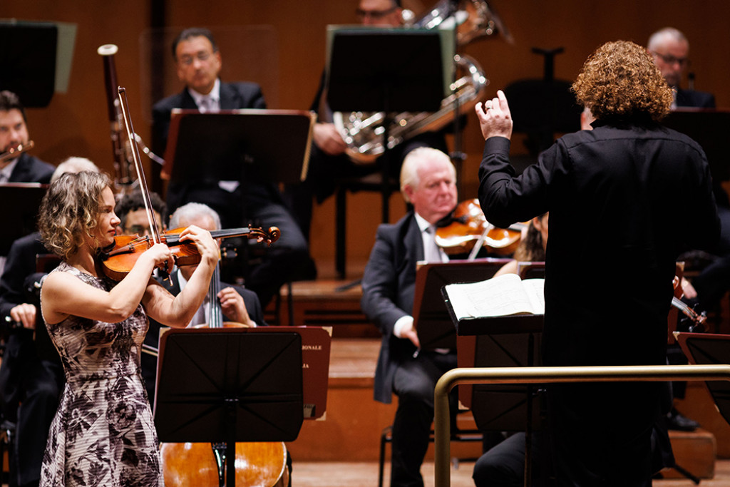 Orchestra dell’Accademia Nazionale di Santa Cecilia. Hilary Hahn violino
