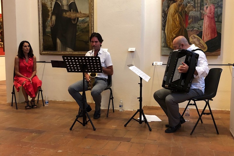 Antonella Simonetti, GianLuca Stocchi e Giacomo Valentini