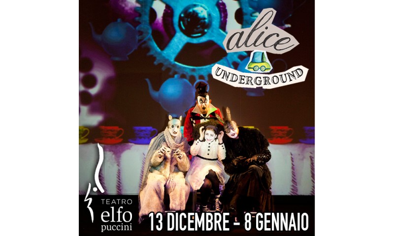13 dicembre/8 gennaio | Sala Shakespeare - Alice Underground da Lewis Carroll uno spettacolo scritto, diretto e illustrato da Ferdinando Bruni e Francesco Frongia
