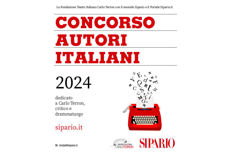 SIPARIO: CONCORSO AUTORI ITALIANI 2024 - XII Edizione