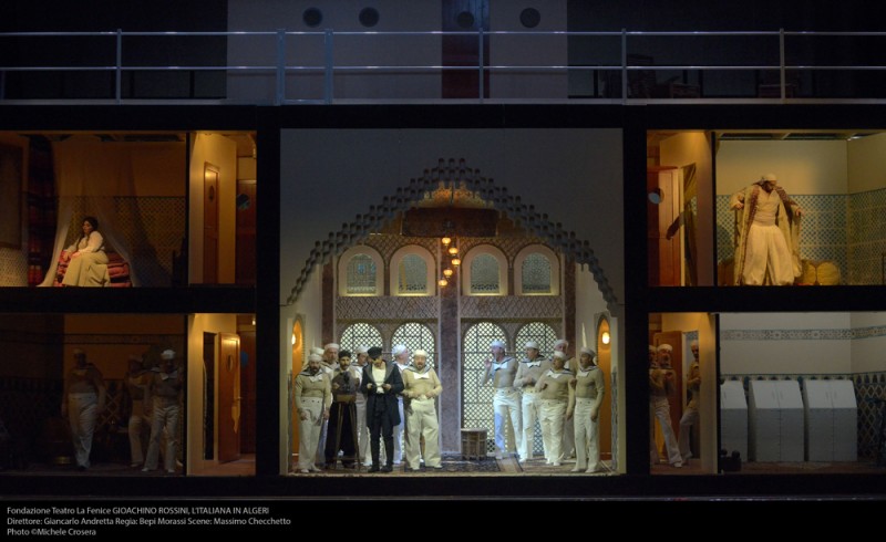 &quot;L&#039;Italiana in Algeri&quot;, regia Bepi Morassi. Foto Michele Crosera, Fondazione Teatro La Fenice