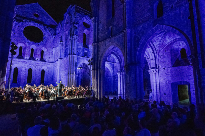 Orchestra Senzaspine Acocella San Galgano. Foto Roberto Testi